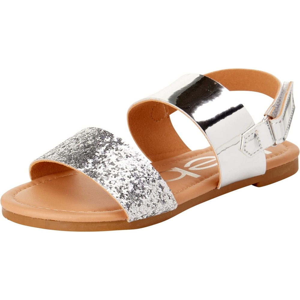 NWT Bebe Girl's Glitter Sandals